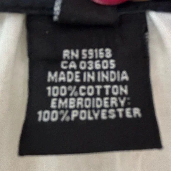 Karen Kane | Boho Peasant Embroidered Cotton Women Top Cream (Off white) Med - Picture 13 of 13